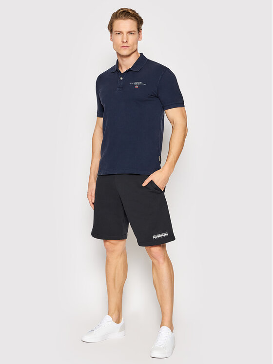 Napapijri Napapijri Polokošile Elbas NP0A4GDL Tmavomodrá Regular Fit