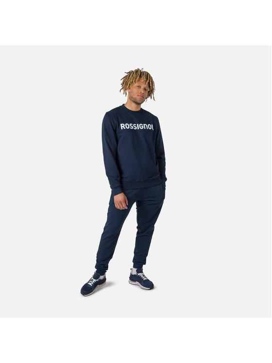 Rossignol Rossignol Bluza Logo Sweat Rn Fl Granatowy Regular Fit