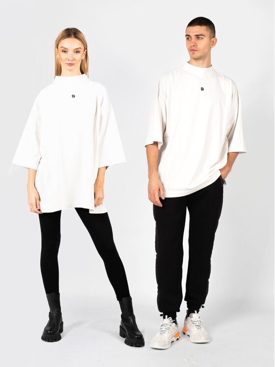 Gap Gap T-Shirt 719614 TMVQ2 Bílá Oversize