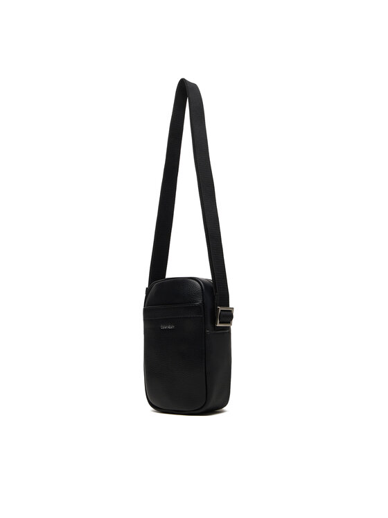 Calvin Klein Calvin Klein Saszetka Raised Slim Reporter LV04D3278G Czarny
