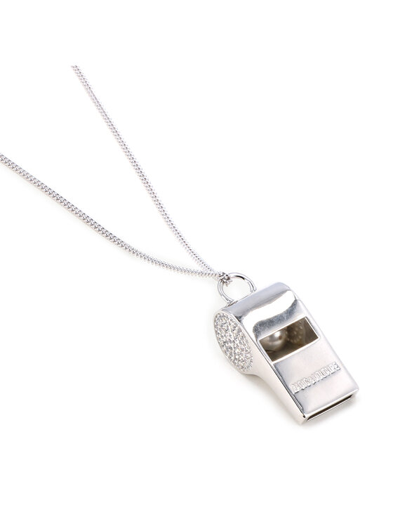 Zadig & Voltaire Zadig & Voltaire Naszyjnik Whistle Necklace OWJW00034 Srebrny