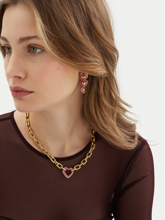 Guess Guess Kolczyki JUBE05 002JW Różowy