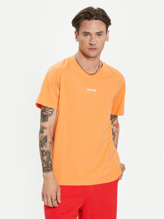 Sprandi T-krekls SP3-TSM005 Oranžs Regular Fit