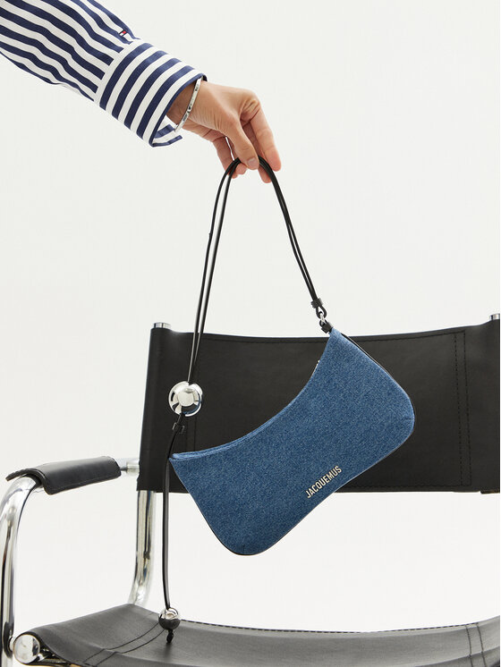 JACQUEMUS JACQUEMUS Borsetta Le Bisou Perle Blu