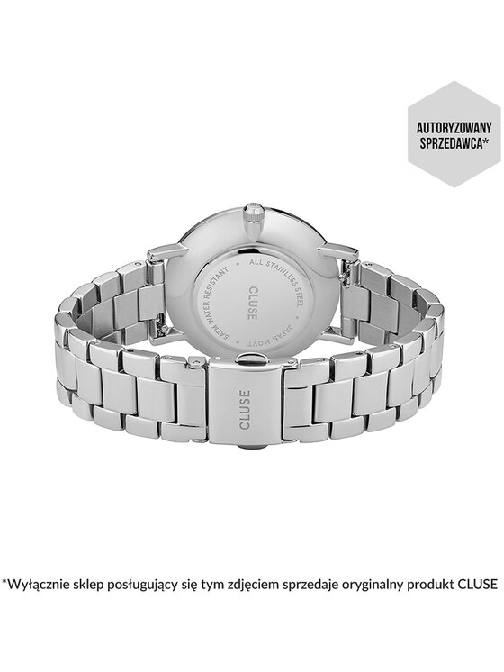 Cluse Cluse Zegarek CW0101209008 Srebrny