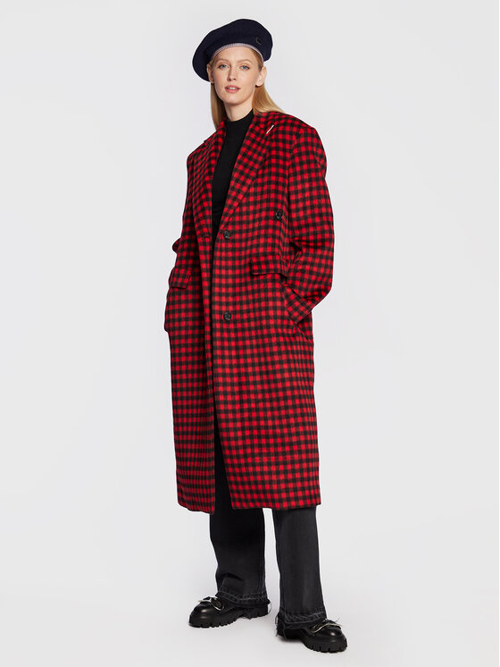 Cappotto di transizione 22I N2M0 N021 3001 Rosso