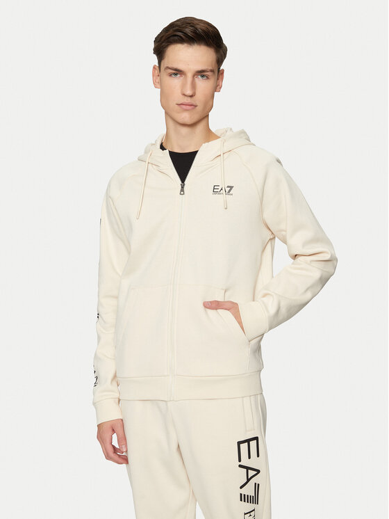 EA7 Emporio Armani EA7 Emporio Armani Majica dugih rukava 8NPM22 PJ07Z 1713 Bež Regular Fit