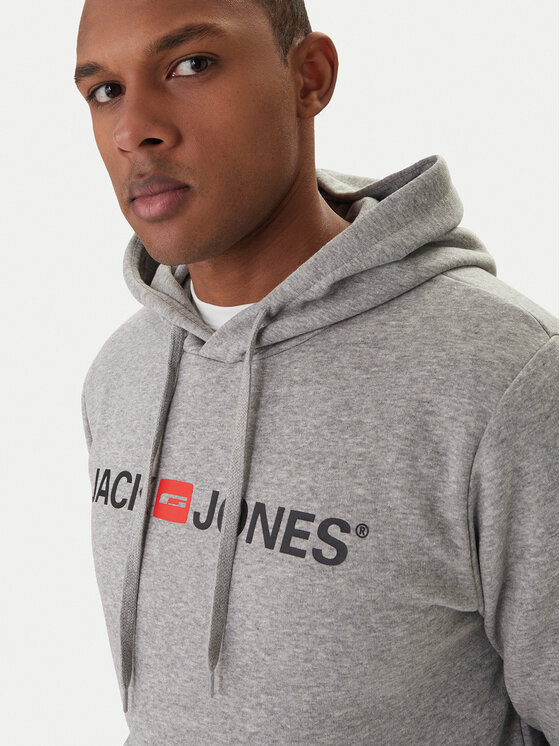 Jack & Jones Jack & Jones Bluză Corp Old Logo 12137054 Gri Regular Fit