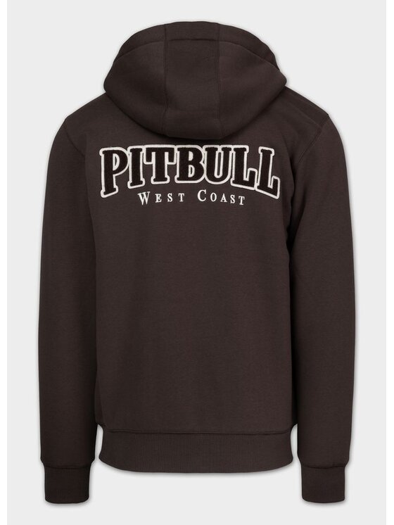 PITBULL PITBULL Bluza RUFFIN DETROIT Brązowy Regular Fit
