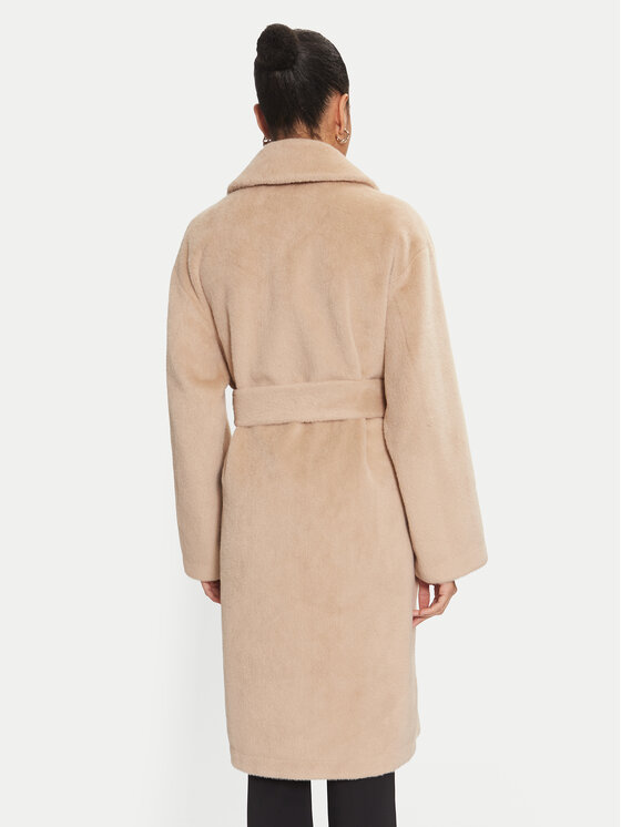 PINKO PINKO Cappotto di transizione 103836 A1ZN Beige Regular Fit