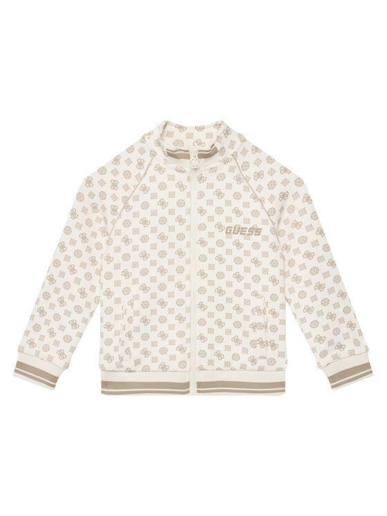 Guess Bluza J5YQ33 KB212 Écru Regular Fit