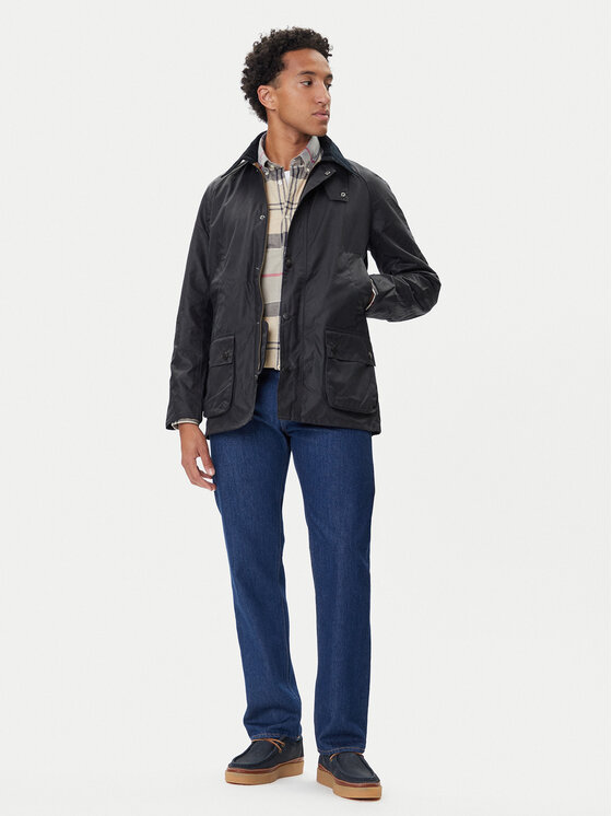 Barbour Barbour Prijelazna jakna Ashby MWX0339NY92 Tamnoplava Regular Fit