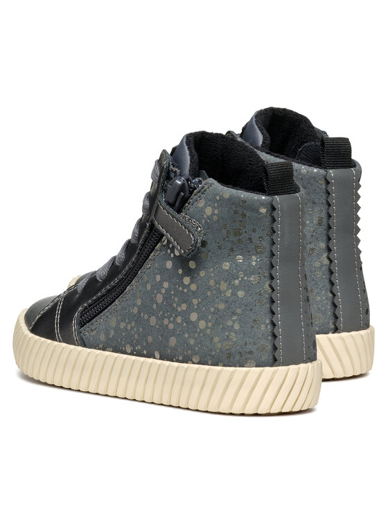 Geox Geox Sneakers J Mirroless Girl J46MNA 0AUAJ C9002 S Grau