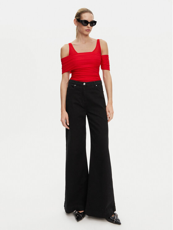 PINKO PINKO Body Bella 104832 A2H1 Czerwony Regular Fit