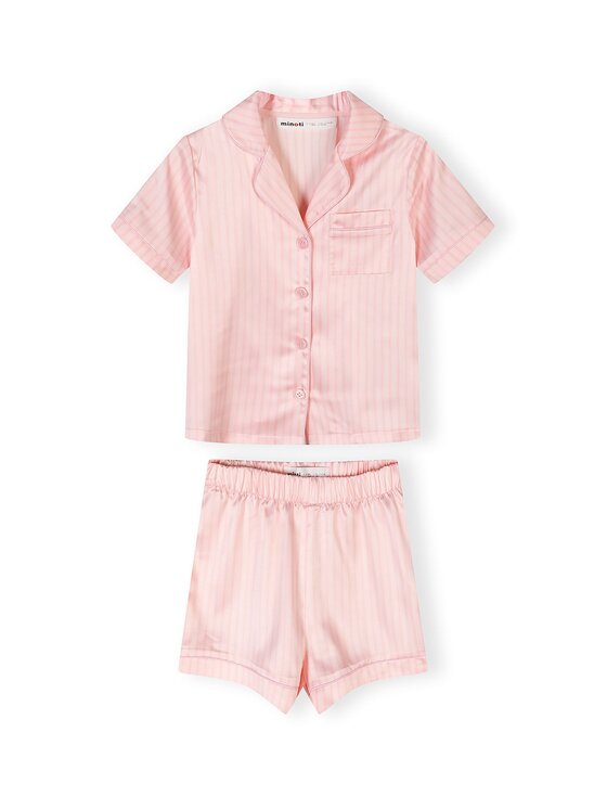 minoti minoti Piżama 30PJ167 Różowy Regular Fit