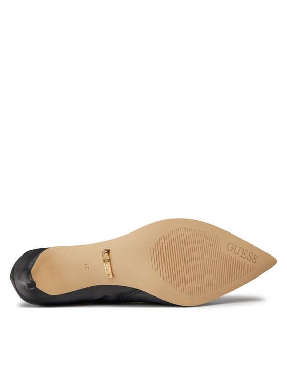 Guess Guess Botki FL8CHE LEA10 Czarny