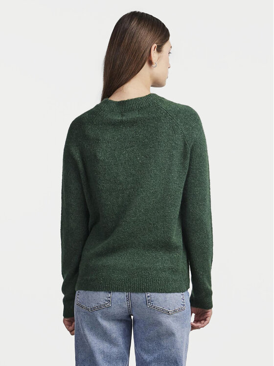 Pieces Pieces Maglione Juliana 17126277 Verde Regular Fit
