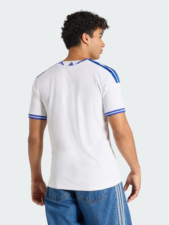 adidas adidas Koszulka techniczna Greece 26 Home Jersey Biały Slim Fit