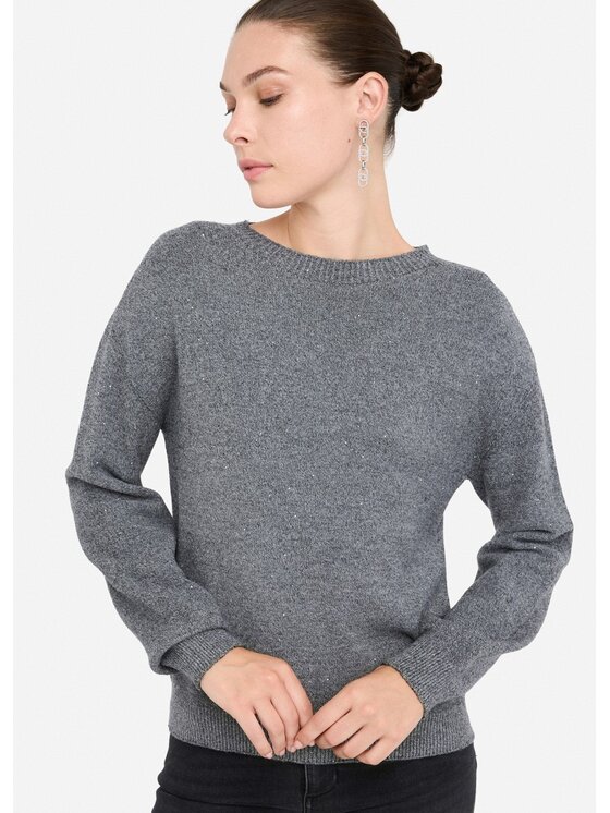 Liu Jo Liu Jo Maglione MF5483MA27R04485 Grigio Regular Fit