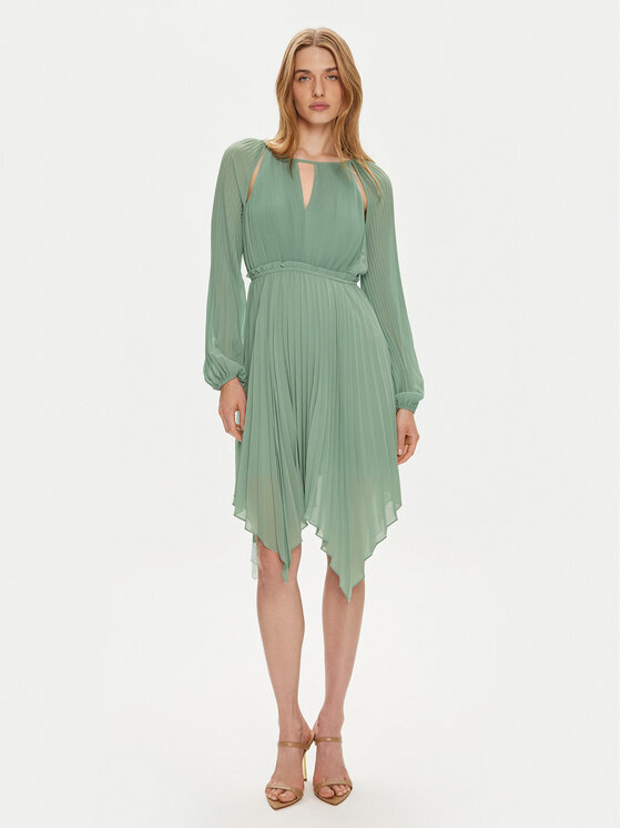 TWINSET TWINSET Koktejlové šaty 241TP2461 Modrá Regular Fit