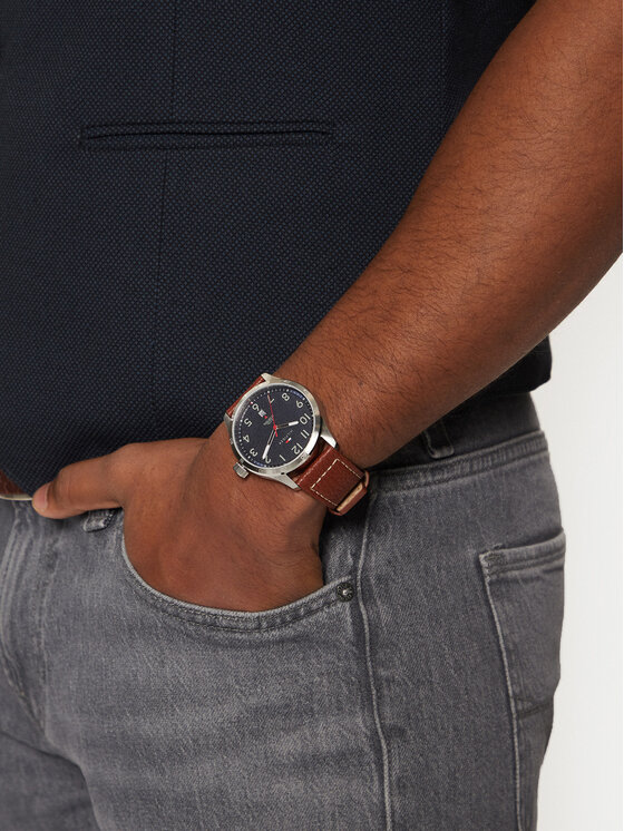 Tommy Hilfiger Tommy Hilfiger Ročna ura 1710559 Rjava
