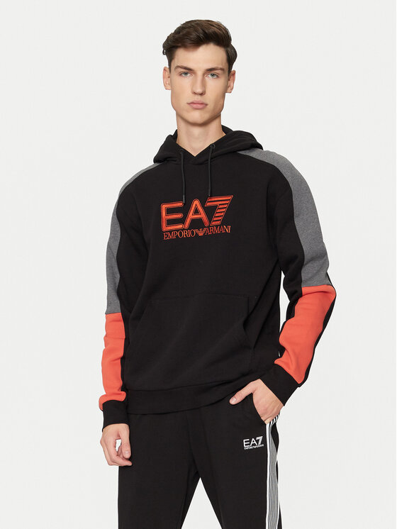 EA7 Emporio Armani EA7 Emporio Armani Bluza 6DPM10 PJVTZ 1200 Czarny Regular Fit