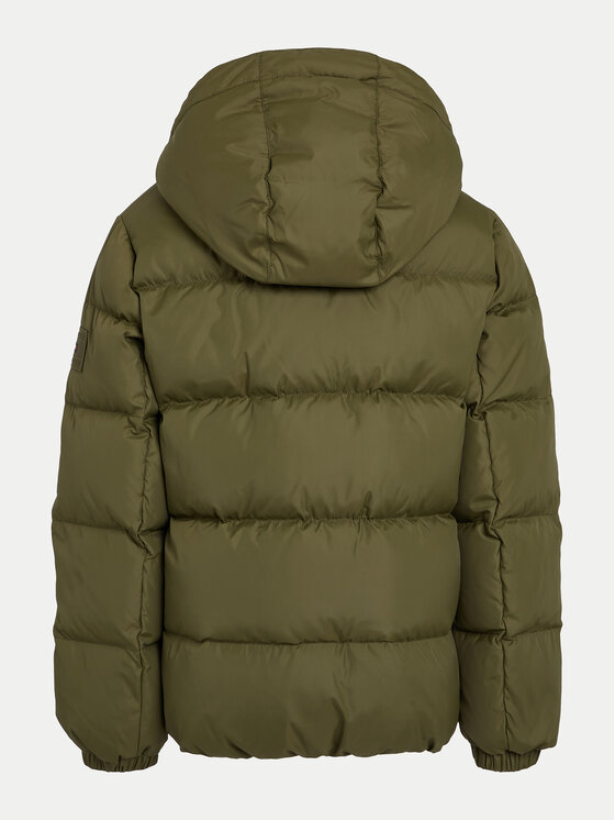 Tommy Hilfiger Tommy Hilfiger Kurtka zimowa Essential KB0KB08341 Zielony Regular Fit
