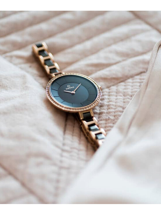 Obaku Obaku Hodinky V191LEVNSV Zlatá