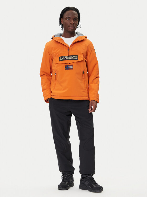 Napapijri Napapijri Анорак Rainforest Pocket 2 NP0A4GMD Оранжев Regular Fit