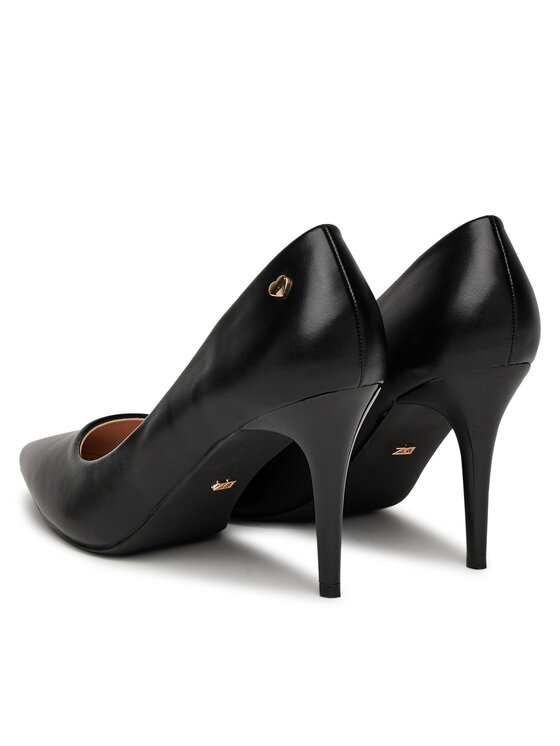 DeeZee DeeZee Pantofi cu toc subțire EZ-23-1A Negru