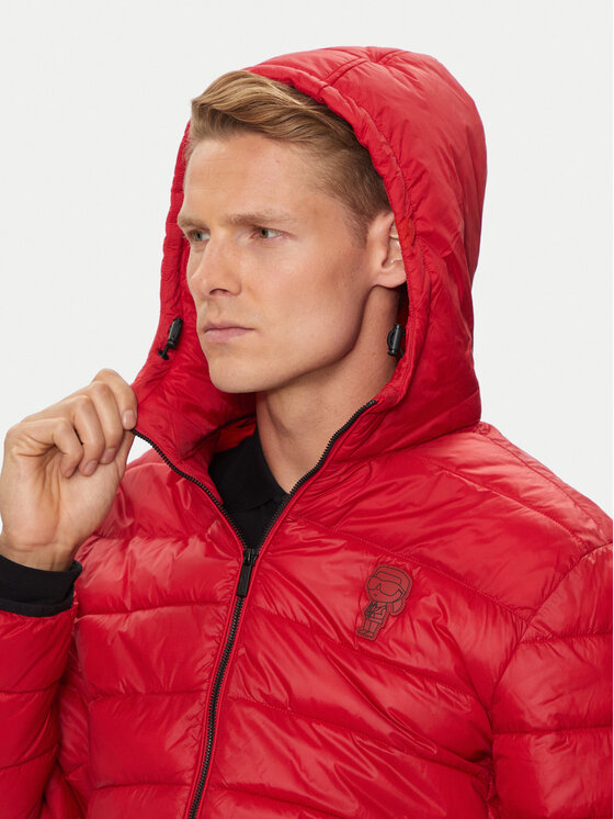 KARL LAGERFELD KARL LAGERFELD Átmeneti kabát Blouson 505090 543590 Piros Regular Fit