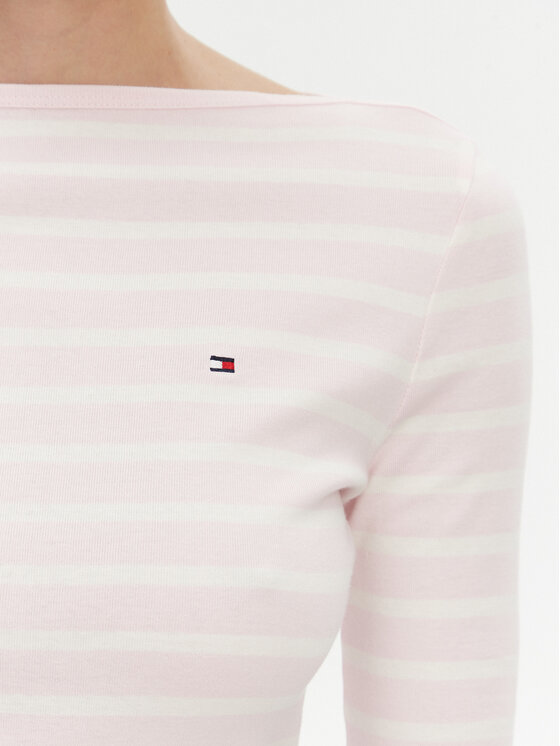 Tommy Hilfiger Tommy Hilfiger Majica New Cody WW0WW40589 Ružičasta Slim Fit