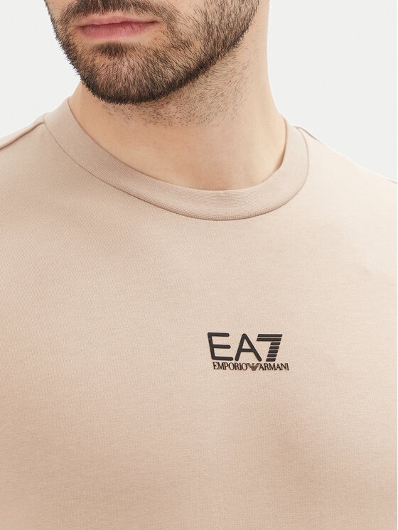 EA7 Emporio Armani EA7 Emporio Armani Džemperis 8NPM30 PJVRZ U6155 Smėlio Regular Fit