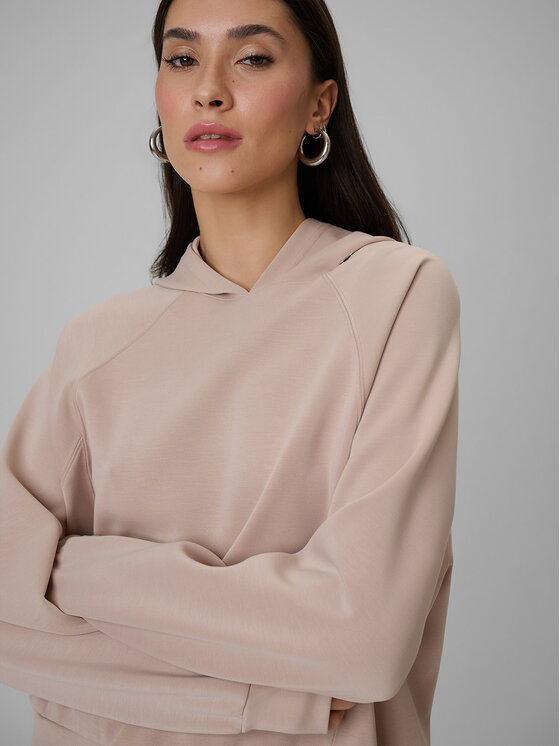 4F 4F Bluza COZY Beżowy Regular Fit