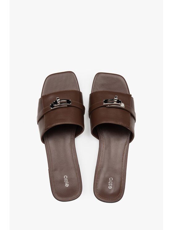 Estro Estro Ciabatte ER00117170 Marrone