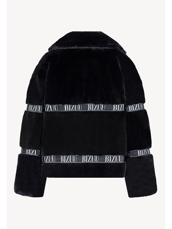 BIZUU BIZUU Płaszcz GREGORIA Czarny Standard Fit
