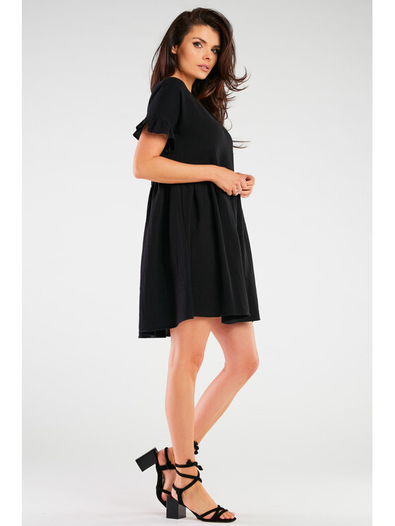Infinite You Infinite You Sukienka M260 Czarny Basic Fit