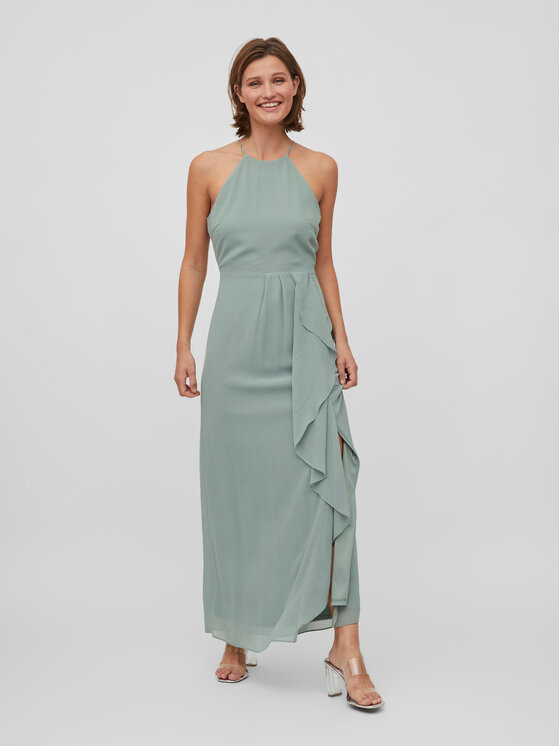 Vila Vila Rochie de seară Milina 14084838 Verde Regular Fit