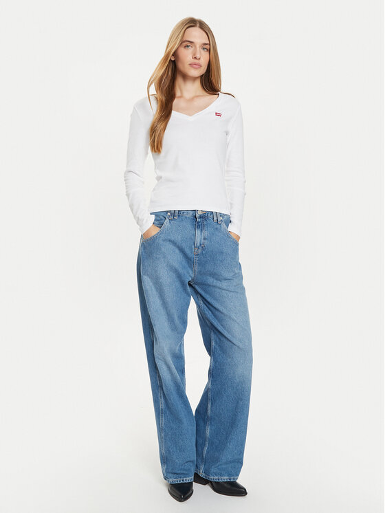 Levi's® Levi's® Bluzka A9330-0001 Biały Regular Fit