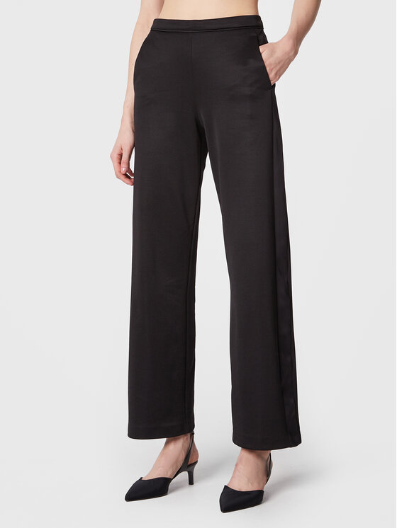 MAX&Co. MAX&Co. Παντελόνι υφασμάτινο Cairo 77810123 Μαύρο Regular Fit