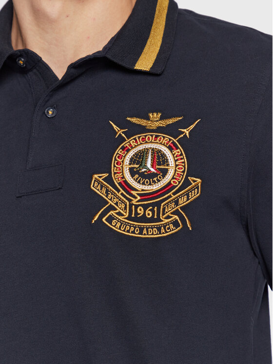 Aeronautica Militare Aeronautica Militare Polo 222PO1655J564 Blu scuro Regular Fit