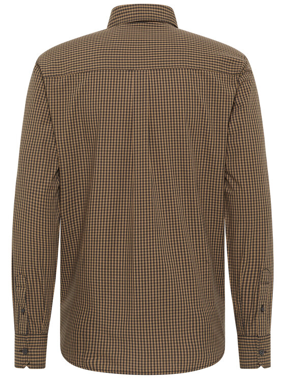 Mustang Mustang Camicia Style Chester Marrone Regular Fit