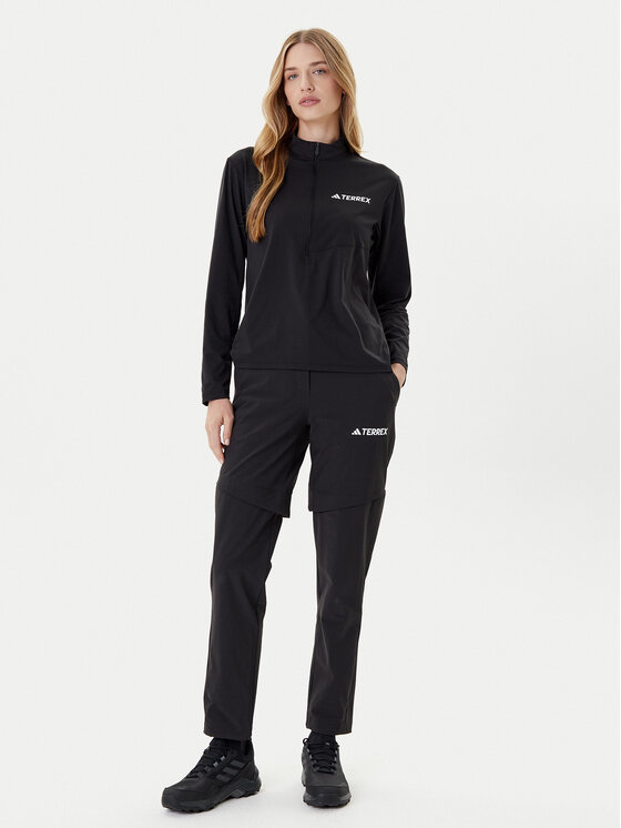 adidas adidas Tehnička majica dugih rukava Terrex Multi Climacool JF4185 Crna Regular Fit
