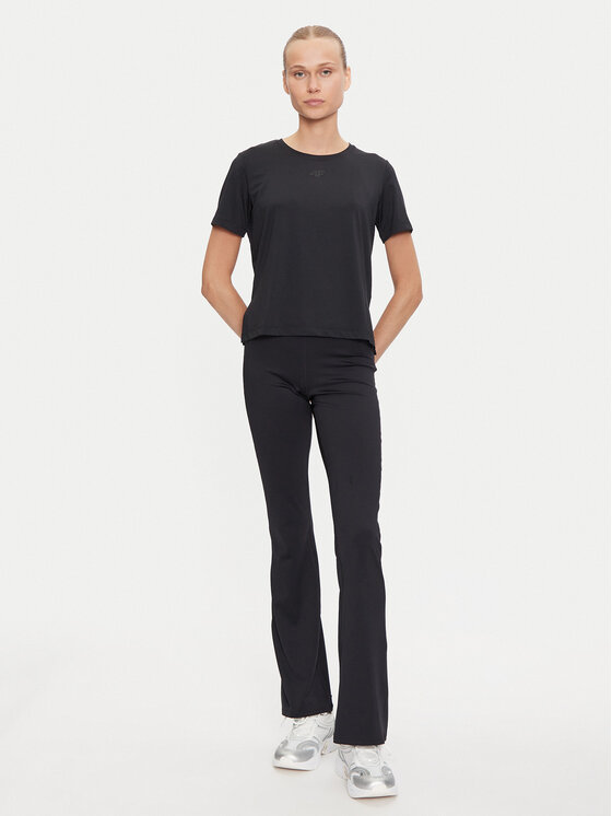 4F 4F Funkčné tričko 4FWAW24TFTSF1012 Čierna Loose Fit