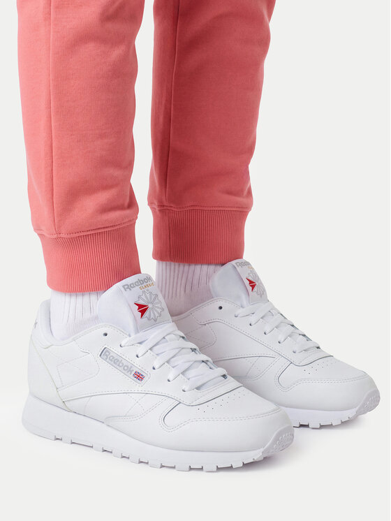 Reebok Сникърси EO-CL LTHR 100010471 Бял