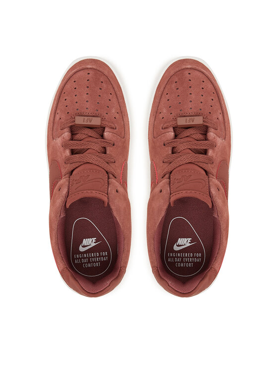 Nike Nike Sneakersy Af1 Sage Low AR5339 204 Tmavo červená