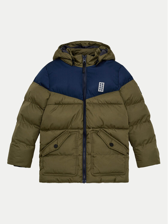 LEGO Zimné bundy Lwjebel 733 11010195 Kaki Regular Fit
