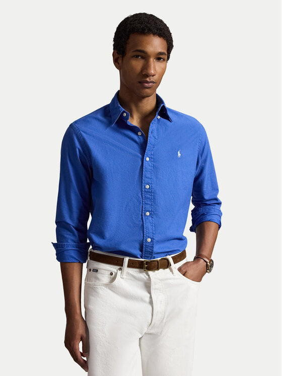 Polo Ralph Lauren Cămașă 710805564512 Albastru Regular Fit