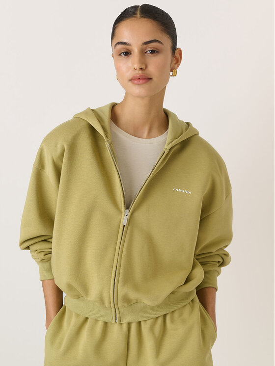 La Mania La Mania Felpa CEDRIC Verde Classic Fit
