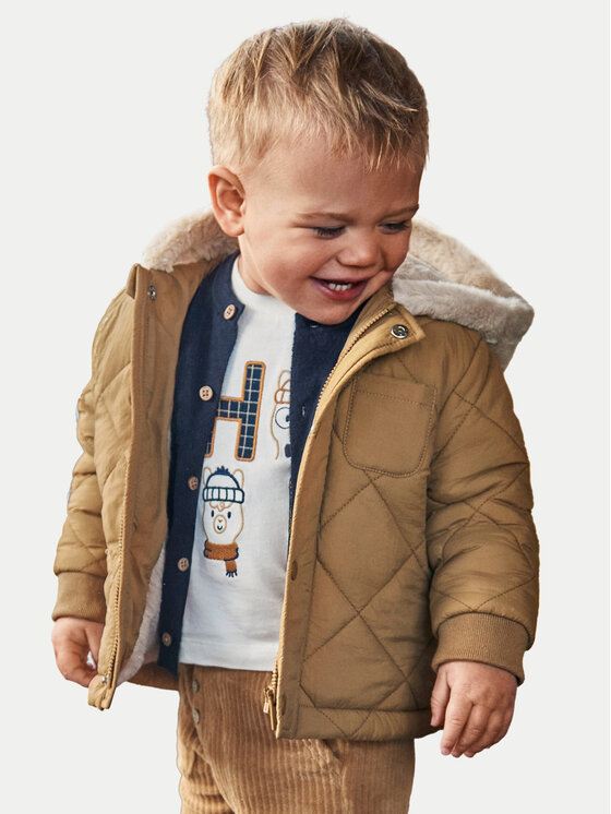 Mayoral Giacca di transizione 2465 Marrone Regular Fit, taglia : 36M
